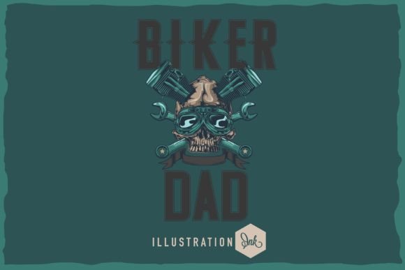 Biker Dad Font: Bold Serif for Campaigns