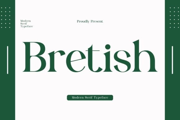 Bretish Font Review: A Serif for Digital Elegance