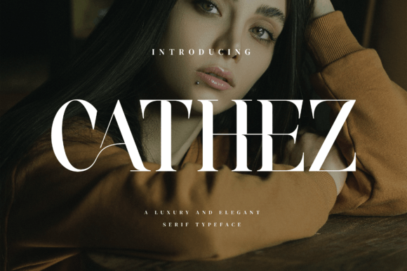 Cathez Typeface: Elevate Your Brand Visuals