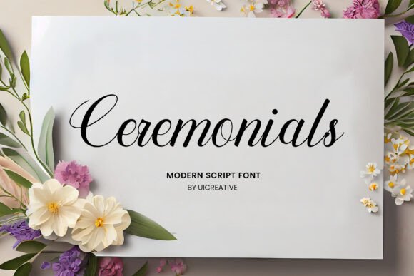 Ceremonials: A Serif Font for Elegant Campaigns