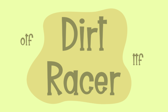 Dirtracer Font: Playful Serif for Bold Marketing