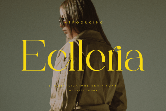 Eclleria Typeface: A Serif for Editorial Elegance