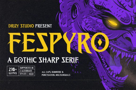 Fespyro Typeface: A Designer’s Guide to Gothic Serif