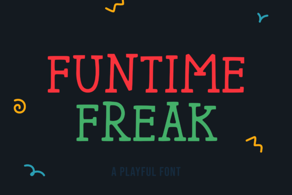 Funtime Freak: A Playful Serif Font for Web Design