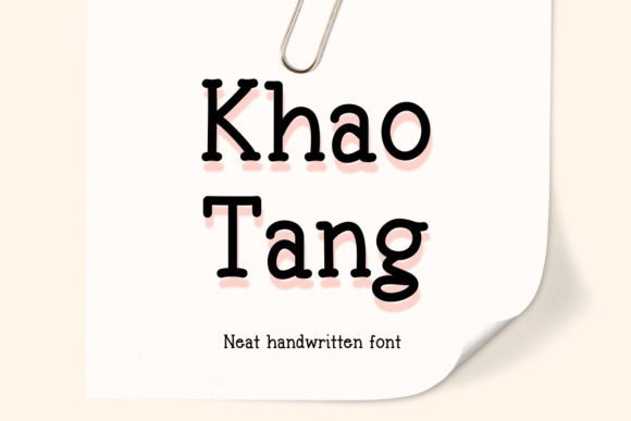 Khaotang Font: Elevating Campaign Visuals