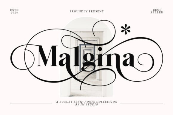 Malgina: The Serif Typeface That Elevates Brand Identity