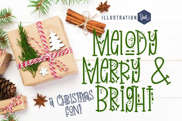 Melody Merry and Bright: A Whimsical Font for Makers