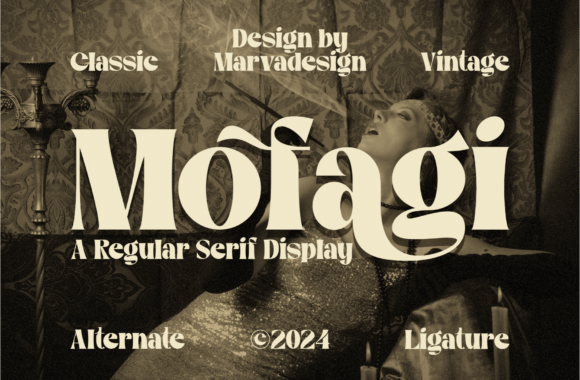 Mofagi: A Classic Serif Display Font for Bold Campaigns