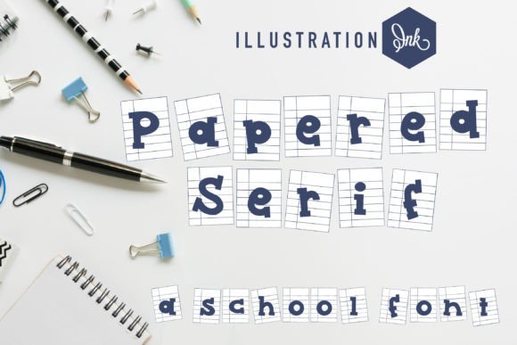 Papered Serif: A Polished Typeface for Branding