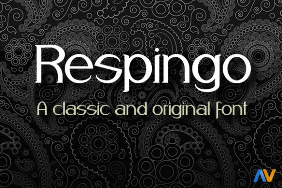 Respingo: A Unique Serif Font for Crafters