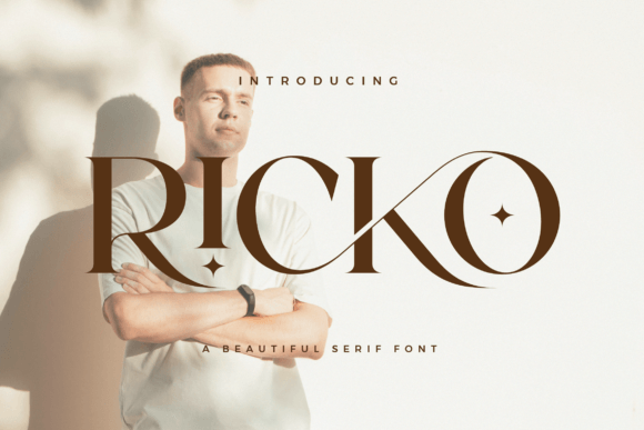 Ricko Typeface: Elevate Your Craft Designs