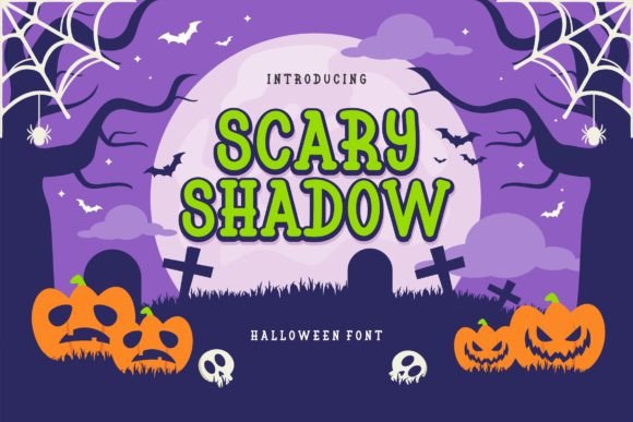 Scary Shadow: A Serif Font for Bold Branding