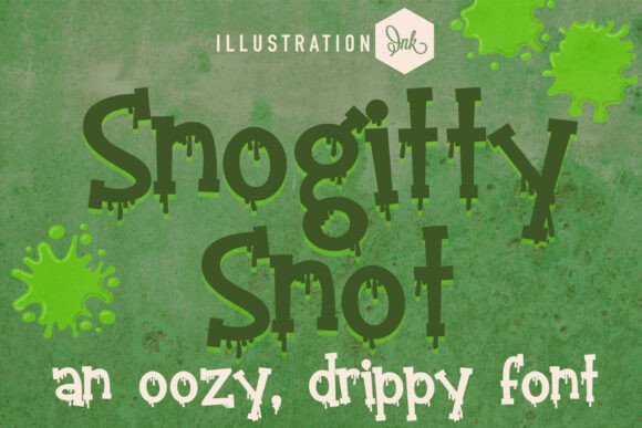 Snogitty Snot: A Playful Serif Font for Web Design