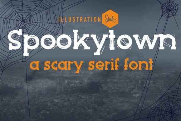 Spookytown: A Serif Font for Bold Branding