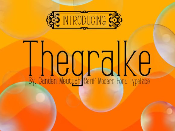 Thegralke Font: A Timeless Serif for Modern Brands