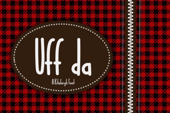 Uff Da: A Handwritten Serif Font for Branding