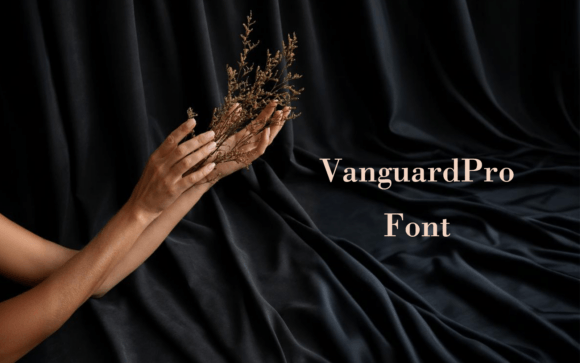 Vanguard Pro: A Serif Font for Digital Authority