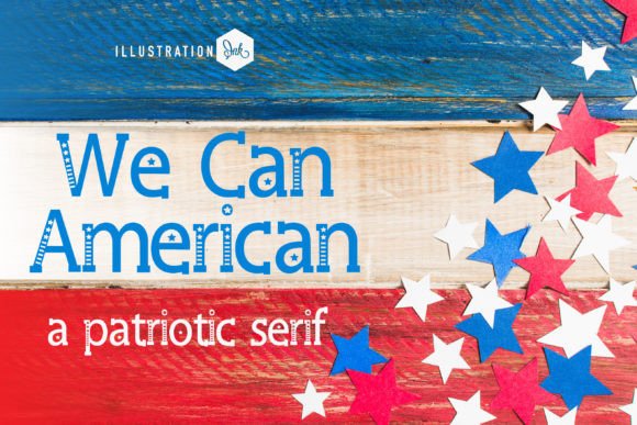 We Can American Font for Bold Branding