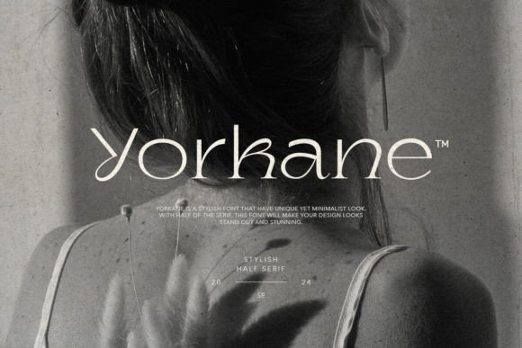 Yorkane: A Stylish Serif Font for Crafters